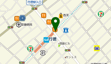 日高屋 行徳駅前店の地図画像