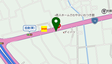 日高屋 岩槻インター店の地図画像