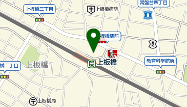 日高屋 上板橋北口店の地図画像