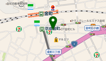 日高屋 ベルトーレ金町店の地図画像