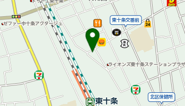 焼鳥日高 東十条店の地図画像