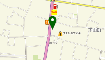 日高屋 古河下山店の地図画像