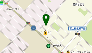 日高屋 鶴ケ島若葉店の地図画像