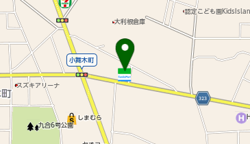 日高屋 太田内ケ島店の地図画像