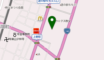 日高屋 ウニクス秩父店の地図画像