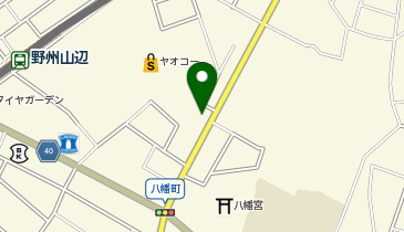 日高屋 足利八幡町店の地図画像