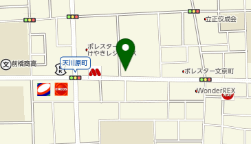 日高屋 前橋文京町店の地図画像