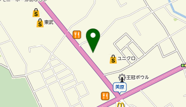 日高屋 大田原美原店の地図画像