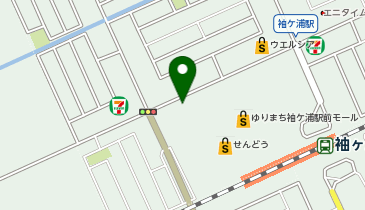 日高屋 ゆりまち袖ケ浦店の地図画像