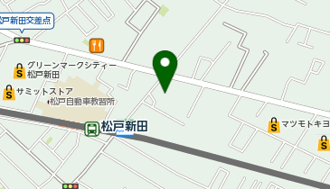 日高屋 松戸新田店の地図画像