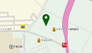 日高屋 イオンタウン稲毛長沼店の地図画像