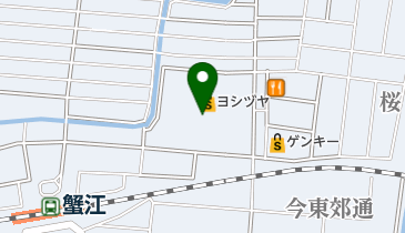 ママイクコ・ヨシヅヤJR蟹江駅前の地図画像