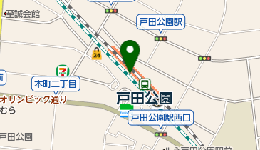 ママイクコ・ビーンズ戸田公園の地図画像