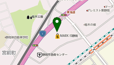 ジーンズショップOSADA マークイズ静岡店の地図画像