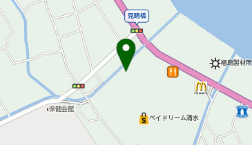 ジーンズショップOSADA ベイドリーム清水店の地図画像