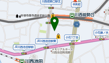 ママイクコ・川西阪急スクエアの地図画像