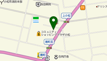 イフト・アル・プラザ小松の地図画像