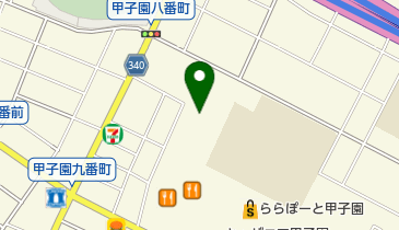 ママイクコららぽーと甲子園の地図画像