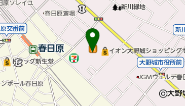 ママイクコ・イオン大野城の地図画像