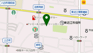 西友 八日市店の地図画像