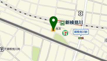 西友 新検見川店の地図画像