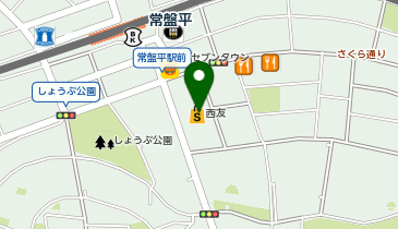 西友 常盤平店の地図画像