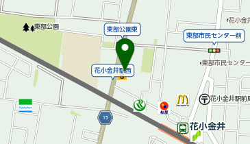 西友 花小金井店の地図画像
