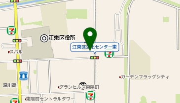 西友 東陽町店の地図画像