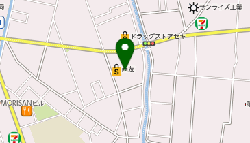 西友 蒲生伊原店の地図画像