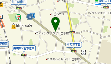 西友 川口本町店の地図画像