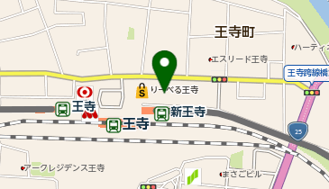 西友 王寺店の地図画像