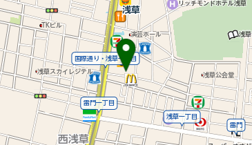 西友 浅草ROX食品館の地図画像