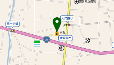 西友 下諏訪店の地図画像