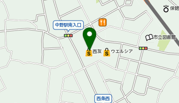 西友 中野駅前店の地図画像