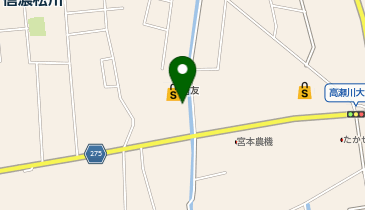 西友 松川店の地図画像