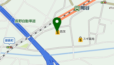 西友 岡谷南店の地図画像