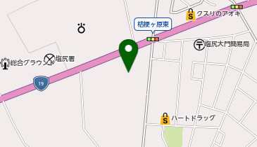西友 塩尻西店の地図画像