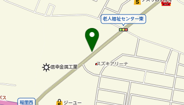 西友 南長野店の地図画像