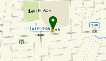 西友 三本柳店の地図画像