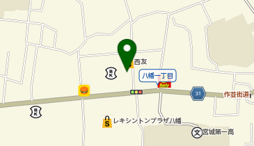 西友 八幡町店の地図画像