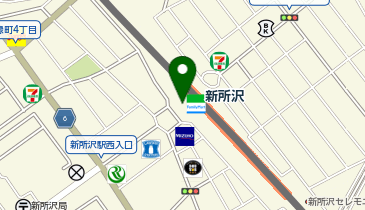 西友 新所沢店の地図画像