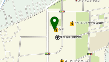 西友 東久留米店の地図画像