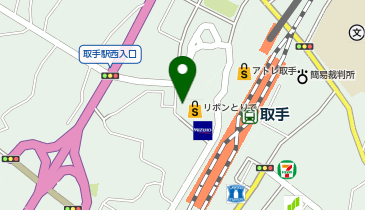 西友 取手駅前店の地図画像