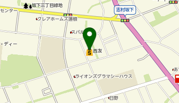 西友 蓮根坂下店の地図画像