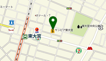 西友 東大宮店の地図画像