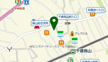 西友 千歳烏山店の地図画像