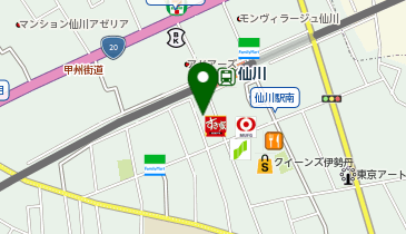 西友 仙川店の地図画像