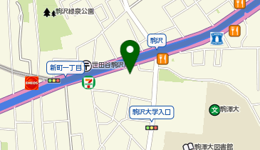 西友 駒沢店の地図画像