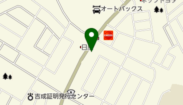 ゴルフパートナー 仙台吉成店の地図画像