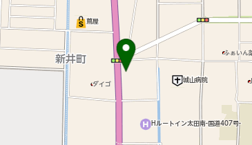 ゴルフパートナー R407太田店の地図画像